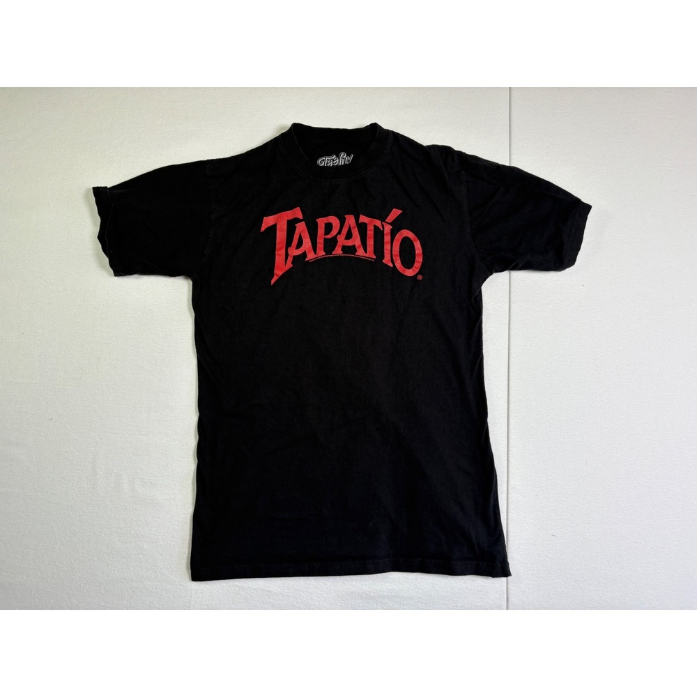 Tee Luv Tapatio Hot Sauce Graphic T-Shirt Mens Medium Black Short Sleeve Cotton
